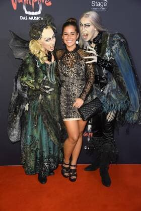 Sarah Lombardi bei der Tanz der Vampire Musicalpremiere im Stage Theater an der Elbe in Hamburg am 17.09.2017