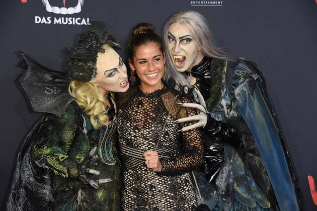 Sarah Lombardi bei der Tanz der Vampire Musicalpremiere im Stage Theater an der Elbe in Hamburg am 17.09.2017