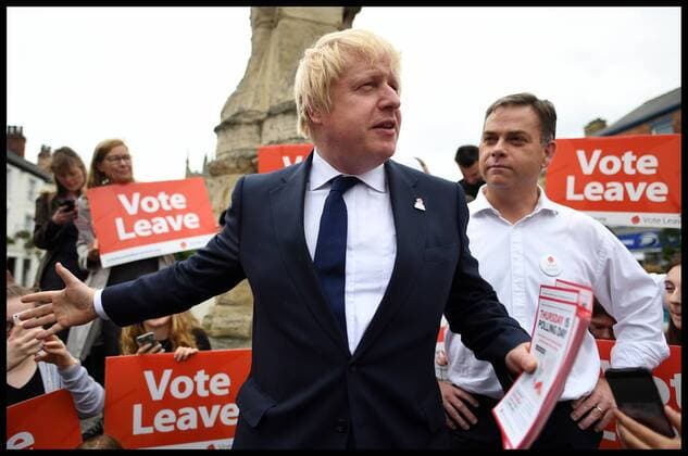 Boris Johnson has written a newspaper article reviving Vote Leave s promise of Â£350million a week for the NHS in a suspected leadership challenge. The Foreign Secretary is under fire for making the claim again in a 4,000 essay laying out his personal vision for Brexit a week before the Prime Minister is due to make a major speech in Florence . 22 06 2016. London, United Kingdom. Boris Johnson Vote Leave campaigning. The Former Mayor of London Boris Johnson talking to vote leave supporters in Selby as part of his 12 hour tour of the country for the Vote Leave Campaign, on the eve of the UK referendum.  xAndrewxParsonsx xi-Imagesx IIM-15896-0027