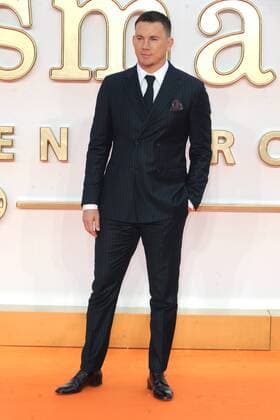 American actor Channing Tatum attends the World premiere of Kingsman: The Golden Circle at Odeon Leicester Square in London. SEPTEMBER 18th 2017  TSTx172141