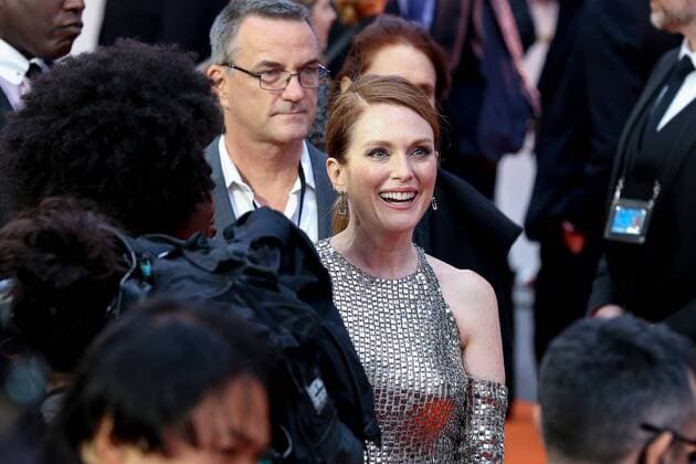 . 18 09 2017. London, United Kingdom. Kingsman: The Golden Circle world premiere. Julianne Moore arriving at the Kingsman: The Golden Circle world premiere in London.  xDinendraxHariax xi-Imagesx IIM-15901-0045