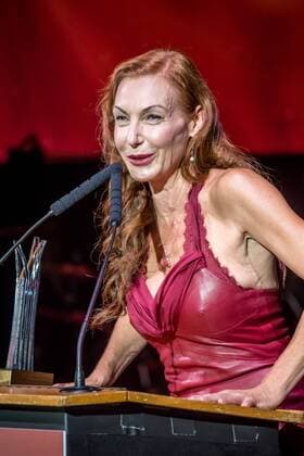 Ute Lemper, Ehrenpreis Deutscher Musical Theater Preis 2017 im Wintergarten Berlin in Berlin am 18.09.2017