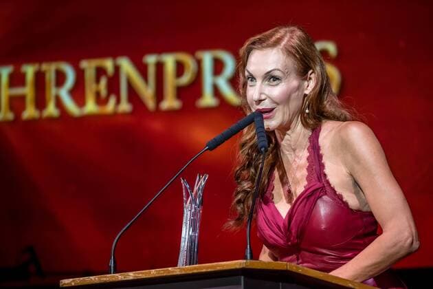 Ute Lemper, Ehrenpreis Deutscher Musical Theater Preis 2017 im Wintergarten Berlin in Berlin am 18.09.2017