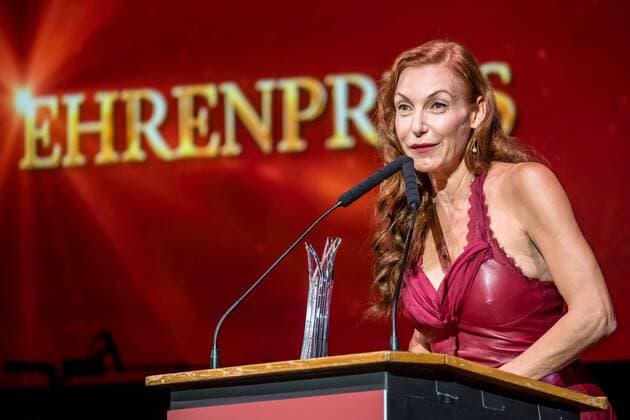 Ute Lemper, Ehrenpreis Deutscher Musical Theater Preis 2017 im Wintergarten Berlin in Berlin am 18.09.2017