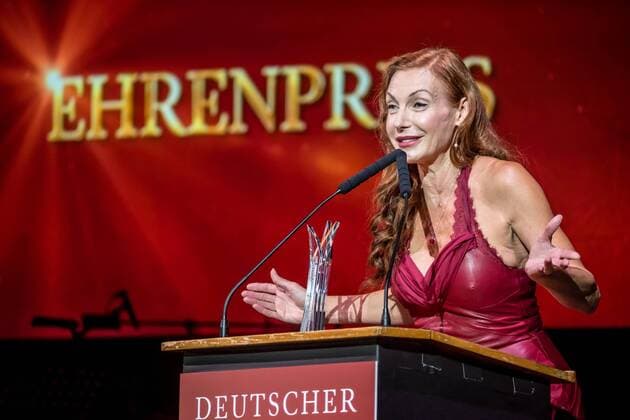 Ute Lemper, Ehrenpreis Deutscher Musical Theater Preis 2017 im Wintergarten Berlin in Berlin am 18.09.2017