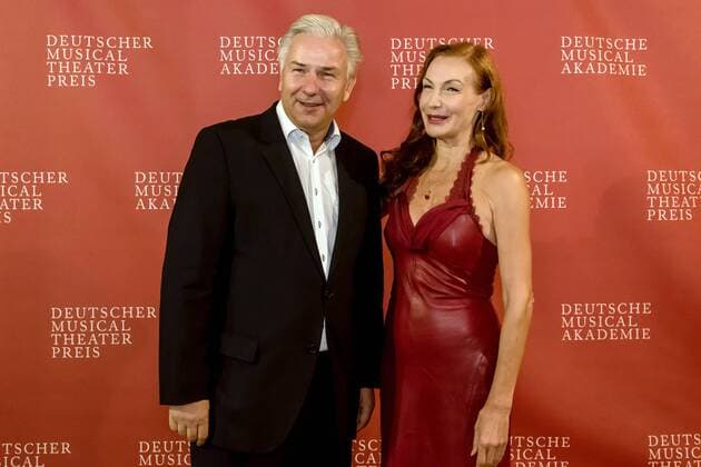 Klaus Wowereit, Ute Lemper (Musical Theater Ehrenpreis 2017) Deutscher Musical Theater Preis 2017 im Wintergarten Berlin in Berlin am 18.09.2017