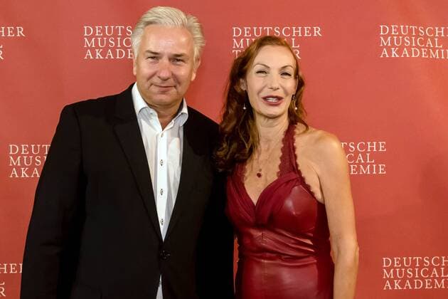 Klaus Wowereit, Ute Lemper (Musical Theater Ehrenpreis 2017) Deutscher Musical Theater Preis 2017 im Wintergarten Berlin in Berlin am 18.09.2017