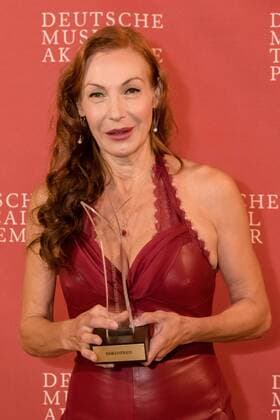 Ute Lemper, Ehrenpreis Deutscher Musical Theater Preis 2017 im Wintergarten Berlin in Berlin am 18.09.2017