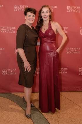 Gayle Tufts, Ute Lemper Deutscher Musical Theater Preis 2017 im Wintergarten Berlin in Berlin am 18.09.2017