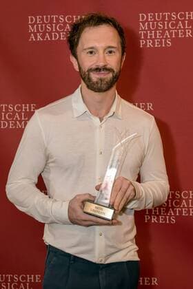 Kevin Schroeder, beste Liedtexte Deutscher Musical Theater Preis 2017 im Wintergarten Berlin in Berlin am 18.09.2017