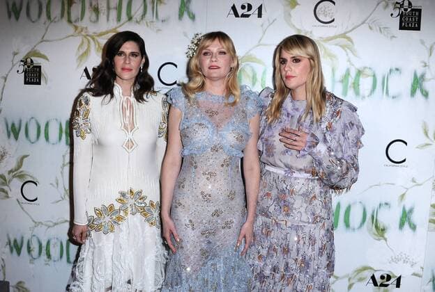 September 18, 2017 - Hollywood, California, U.S. - Laura Mulleavy, Kirsten Dunst, Kate Mulleavy attends The Los Angeles premiere of Woodshock held at the Arclight Theater in Hollywood, California on September 18, 2017. 2017 Hollywood U.S. - ZUMAl86_ 20170918_zaf_l86_067 Copyright: xDavexLongendykex