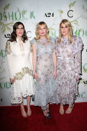Laura Mulleavy, Kirsten Dunst und Kate Mulleavy bei der Woodshock Film Premiere am 18.09.2017 in Los Angeles Woodshock Filmpremiere in Los Angeles, 2017