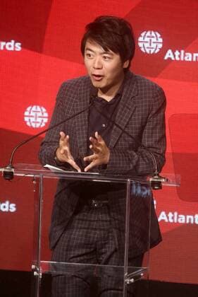September 19, 2017 - New York, New York, U.S. - Award recipient Chinese pianist LANG LANG attends the Atlantic Council 2017 Global Citizen Awards held at the Intrepid Sea, Air, & Space Museum. New York U.S. - ZUMAk03_ 20170919_zaf_k03_098 Copyright: xNancyxKaszermanx