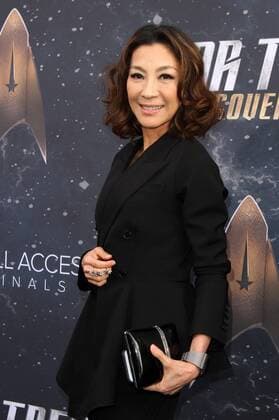 Star Trek : Discovery Premiere in Los Angeles September 19, 2017 - Los Angeles, CA, U.S. - 19 September 2017 - Hollywood, California - Michelle Yeoh. Ã¢â‚¬ËœStar Trek: DiscoveryÃ¢â‚¬â ¢ Premiere held at the ArcLight Cinerama Done in Hollywood. Photo Credit: AdMedia Los Angeles U.S. - ZUMAa123 20170919_zaa_a123_108 Copyright: xAdmediax