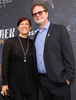 Star Trek : Discovery Premiere in Los Angeles les emeutes se poursuivent à St Louis. 19 September 2017 - Hollywood, California - Holiday Reinhorn and Rainn Wilson. ?Star Trek: Discovery? Premiere held at the ArcLight Cinerama Done in Hollywood. Photo Credit: AdMedia 220816 AdMedia Starface 2017-09-19 CA Los Angeles Etats-Unis  Copyright: xAdMediax STAR_220816_007