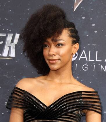 Star Trek : Discovery Premiere in Los Angeles September 19, 2017 - Los Angeles, CA, U.S. - 19 September 2017 - Hollywood, California - Sonequa Martin-Green. Ã¢â‚¬ËœStar Trek: DiscoveryÃ¢â‚¬â ¢ Premiere held at the ArcLight Cinerama Done in Hollywood. Photo Credit: AdMedia Los Angeles U.S. - ZUMAa123 20170919_zaa_a123_157 Copyright: xAdmediax
