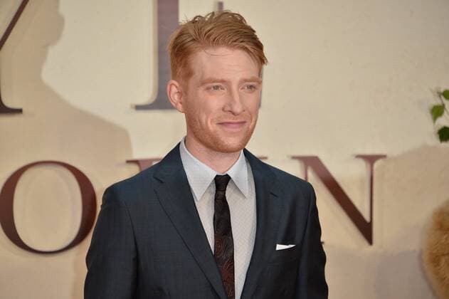 September 20, 2017 - London, London, UK - London, UK. DOMHNALL GLEESON attends the world film premiere of Goodbye Christopher Robin in Leicester Square. London UK  - ZUMAl94_ 20170920_zaf_l94_084 Copyright: xRayxTangx
