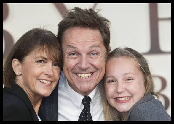 . 20 09 2017. London, United Kingdom. Brian Conley and family arriving at the Goodbye Christopher Robin world premiere in London.  xStephenxLockx xi-Imagesx IIM-15912-0034