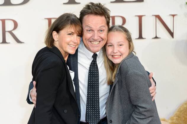 September 20, 2017 - London, London, UK - London, UK. ANNE-MARIE CONLEY and BRIAN CONLEY attends the world film premiere of Goodbye Robin in Leicester Square. London UK  - ZUMAl94_ 20170920_zaf_l94_102 Copyright: xRayxTangx