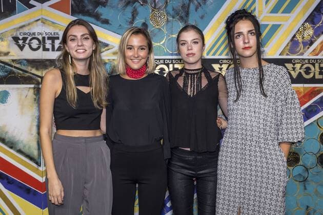 September 19, 2017 - Toronto, Ontario, Canada - Official premiere event and festivities of Cirque du Soleil latest Big Top production VOLTA, in Toronto, Canada. In picture: LEANDRA EARL, KYLIE MILLER, ELIZA ENMAN MCDANIEL and JORDAN MILLER Toronto Canada - ZUMAm154 20170919_zap_m154_020 Copyright: xAngelxMarchinix