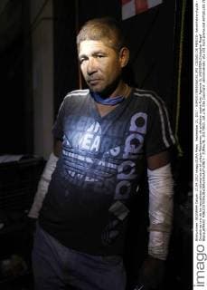 September 21, 2017 - EUM20170920NAC42.JPG .CIUDAD DE MEXICO- SeismSismo-Ayuda.- Osvaldo es uno de los rescatistas voluntarios en el colegio Rebsamen, de profesion sastre Foto: Agencia EL UNIVERSALCristopher Rogel BlanquetMAVC  - ZUMAu78_ 20170921_zaf_u78_056 Copyright: xElxUniversalx