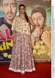 India: Trailer launch of film Golamaal Returns Bollywwod film actress Tabu present at her upcoming film Golmaal Returns trailer launch at PVR, andheri in Mumbai.  AzharxKhan