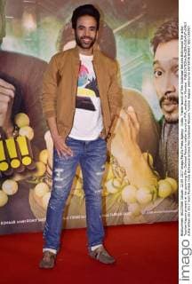India: Trailer launch of film Golamaal Returns Bollywwod film actor Tusshar Kapoor present at his upcoming film Golmaal Returns trailer launch at PVR, andheri in Mumbai.  AzharxKhan