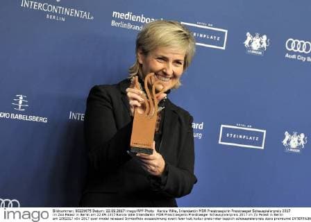 Karola Wille, Intendantin MDR Preistraegerin Preistraeger Schauspielerpreis 2017 im Zoo Palast in Berlin am 22.09.2017