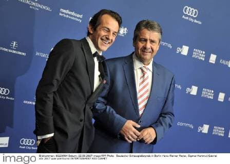 Deutscher Schauspielerpreis in Berlin Hans-Werner Meyer, Sigmar Hartmut Gabriel