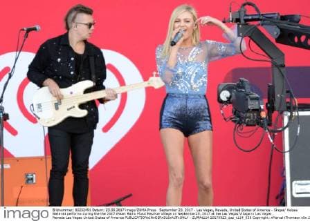 September 23, 2017 - Las Vegas, Nevada, United States of America - Singer Kelsea Ballerini performs during the the 2017 iHeart Radio Music Festival Village on September23, 2017 at the Las Vegas Village in Las Vegas , Nevada Las Vegas United States of America - ZUMAt114 20170923_zap_t114_038 Copyright: xMarcelxThomasx