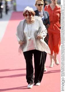 Agnes Varda bei der Verleihung des Donostia Awards für ihr Lebenswerk auf dem 65. Internationalen Filmfestival San Sebastian Festival Internacional de Cine de Donostia-San Sebastian im Victoria Eugenia Theater. San Sebastian, 24.09.2017 Foto:xC.xNiehausx xFuturexImage