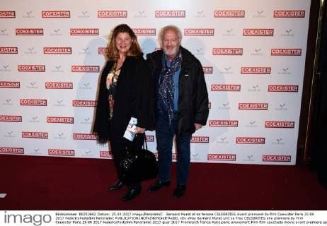 Bernard Murat et sa femme CELEBRITES Avant premiere du film Coexister Paris 25 09 2017 FedericoPestellini Panoramic 