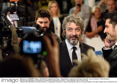 Ricardo Darin receives the Donostia Award for her contribution to the cinema in the 65th San Sebastian International Film Festival on September 26 2017 in San Sebastian Spain Cordon Press  JosexIgnacioxUnanue 65 Festival Internacional de Cine de San Sebastian