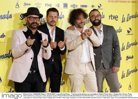 Premier de la pelicula La LLamada en Madrid Photo Jose L Cuesta 261 Cordon Press Jose Corbacho y Enrique Lopez Lavigne Cordon Press  J.xLuisxCuesta