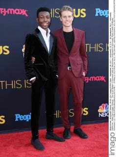 September 26, 2017 - Hollywood, CA, U.S. - 26 September 2017 - Hollywood, California - Niles Fitch, Logan Shroyer. This Is Us Season 2 Premiere held at Neuehouse Hollywood in Hollywood. Photo Credit: AdMedia Hollywood U.S. - ZUMAa123 20170926_zaa_a123_104 Copyright: xBirdiexThompsonx
