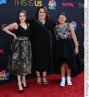 September 26, 2017 - Hollywood, CA, U.S. - 26 September 2017 - Hollywood, California - Hannah Zeile, Chrissy Metz, Mackenzie Hancsicsak. This Is Us Season 2 Premiere held at Neuehouse Hollywood in Hollywood. Photo Credit: AdMedia Hollywood U.S. - ZUMAa123 20170926_zaa_a123_109 Copyright: xBirdiexThompsonx