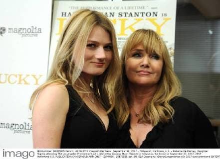 September 26, 2017 - Hollywood, California, U.S. - Rebecca De Mornay, Daughter Sophia attending The Los Angeles Premiere of Lucky held at the Linwood Dunn Theater in Hollywood, California on September 27, 2017. 2017 Hollywood U.S. - ZUMAl86_ 20170926_zaf_l86_028 Copyright: xDavexLongendykex