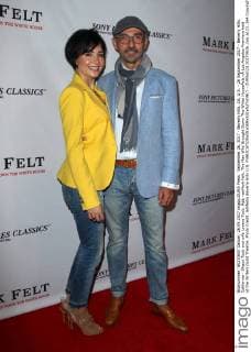 September 26, 2017 - Beverly Hills, CA, U.S. - 26 September 2017 - Beverly Hills, California - Shaun Toub and wife Lorena Toub. Ã¢â‚¬oeMark Felt: The Man Who Brought Down The White HouseÃ¢â‚¬Â Los Angeles Premiere held at the Writers Guild Theatre. Photo Credit: AdMedia Beverly Hills U.S. - ZUMAa123 20170926_zaa_a123_164 Copyright: xAdmediax