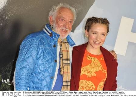 Dieter Hallervorden, Lena Klenke Ankunft zur Premiere von Rock My Heart im Cinemaxx in Berlin am 27.09.2017