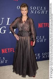 September 27, 2017 - New York, N.Y, USA - JANE FONDA attends the Netflix hosted New York Premiere of Our Souls at Night NYC.September 27, 2017.Photos by , Globe Photos Inc. New York USA - ZUMAms4_ 20170927_zaa_ms4_002 Copyright: xSoniaxMoskowitzx