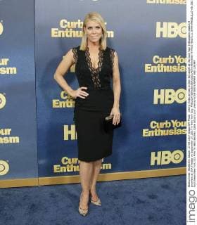 Cheryl Hines arrives on the red carpet at the Curb Your Enthusiasm season 9 premiere at SVA Theater on September 27, 2017 in New York City.  NYP20170927111 JOHNxANGELILLO