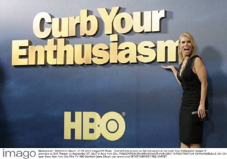 Cheryl Hines arrives on the red carpet at the Curb Your Enthusiasm season 9 premiere at SVA Theater on September 27, 2017 in New York City.  NYP20170927119 JOHNxANGELILLO