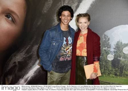 Emilio Sakraya und Lena Klenke bei der Premiere des Kinofilms Rock My Heart im Cinemaxx Potsdamer Platz. Berlin, 27.09.2017