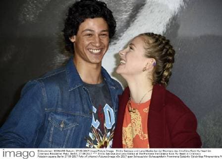 Emilio Sakraya und Lena Klenke bei der Premiere des Kinofilms Rock My Heart im Cinemaxx Potsdamer Platz. Berlin, 27.09.2017