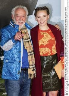 Dieter Hallervorden und Lena Klenke bei der Premiere des Kinofilms Rock My Heart im Cinemaxx Potsdamer Platz. Berlin, 27.09.2017