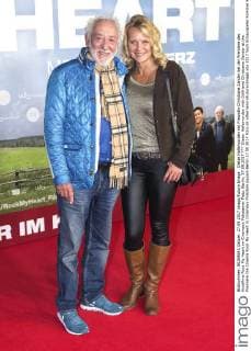 Dieter Hallervorden mit Freundin Christiane Zander bei der Premiere des Kinofilms Rock My Heart im Cinemaxx Potsdamer Platz. Berlin, 27.09.2017
