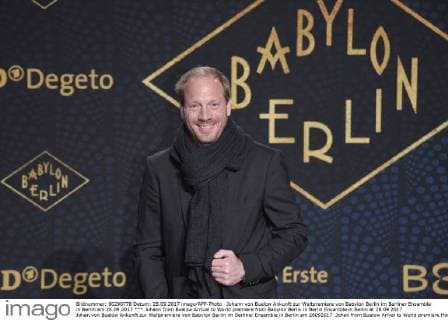 Johann von Buelow Ankunft zur Weltpremiere von Babylon Berlin im Berliner Ensamble in Berlin am 28.09.2017