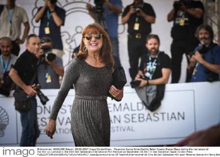 Macarena Garcia Anna Castillo Belen Cuesta Gracia Olayo during the red carpet of the film La LLamada in the 65th San Sebastian International Film Festival on September 28 2017 in San Sebastian Spain Cordon Press  JosexIgnacioxUnanue 65 Festival Internacional de Cine de San Sebastian