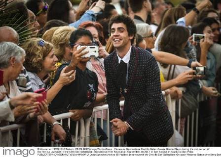Macarena Garcia Anna Castillo Belen Cuesta Gracia Olayo during the red carpet of the film La LLamada in the 65th San Sebastian International Film Festival on September 28 2017 in San Sebastian Spain Cordon Press  JosexIgnacioxUnanue 65 Festival Internacional de Cine de San Sebastian