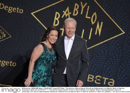 Tom Buhrow, Sabine Stamer Ankunft zur Weltpremiere von Babylon Berlin im Berliner Ensamble in Berlin am 28.09.2017